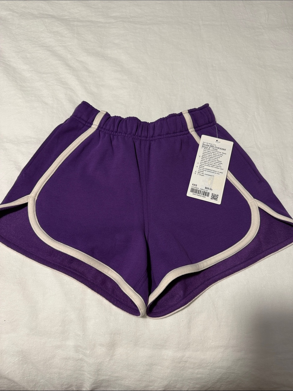 NWT LULULEMON Scuba Short 3” Size XXS